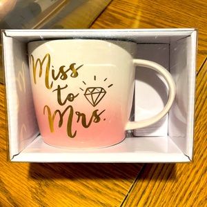 ✨ Miss to Mrs 💍 mug